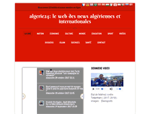 Tablet Screenshot of algerie24.net